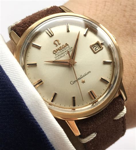 omega constellation couple watches.|Omega Constellation vintage watch prices.